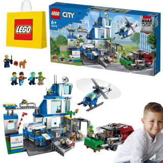 LEGO CITY 60316 POLICAJNÁ STANICA Darček auto pre deti + ZADARMO