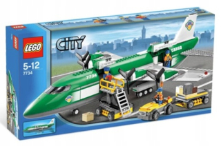 Lego City Dopravné lietadlo 7734 Unikátny rok 2008