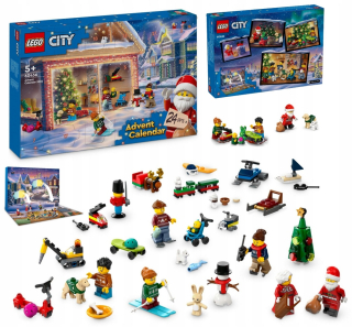 Adventný kalendár LEGO City 60436 na rok 2024