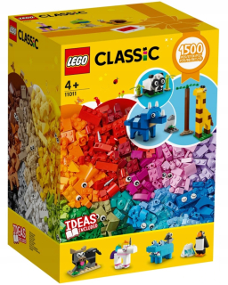 LEGO Classic 11011 blokov 1500 ks. Mega 4+ set