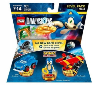 Lego Rozmery 71244 Sonic Level Pack Nová