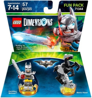 BATMAN -  Lego Rozmery Batman Fun Pack 71344