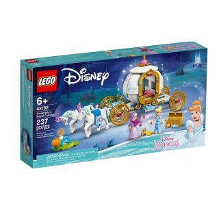 Popoluška - Lego Disney 43192 Royal Carriage Popoluška 237EL