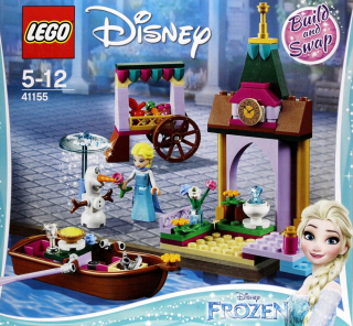 Lego Disney Princezná dobrodružstvo Elzy na trhu (41155