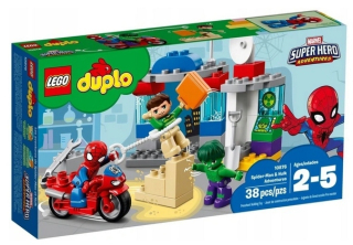 HULK - LEGO DUPLO 10876 Dobrodružstvo Spider-Man a Hulk