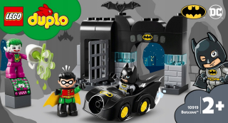 BATMAN -  LEGO DUPLO. DC komiks. Batmanova jaskyňa. 10919.