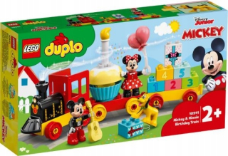 Minnie Mouse - Lego Duplo Narodeninová vlaková myš Mickey a Minnie