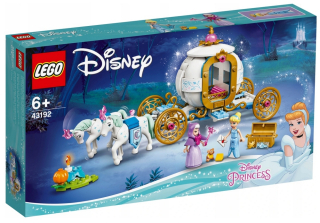Popoluška - Lego Disney 43192 Królewski Kotciuszka 6+