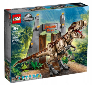 Jurský svet - Lego Gigant Jurský park World - Tyrannosaur 75936
