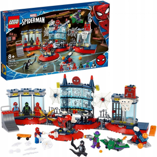 SPIDERMAN - Lego Heroes Attack Na Hideout Spider-Mana 76175 8