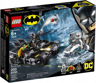 BATMAN -  Lego Heroes Batman bojovať proti mr. Freeze'em 76118