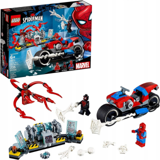 SPIDERMAN - Lego Heroes motocykel Chase Spider-Mana 76113