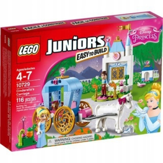 Popoluška - LEGO JUNIORS 10729 KARETA KOPCIUSZKA / NOVÉ