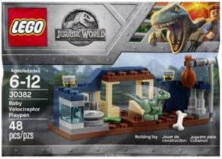 Jurský svet - Lego Jurysic World 30382 Play Square Velociraptor