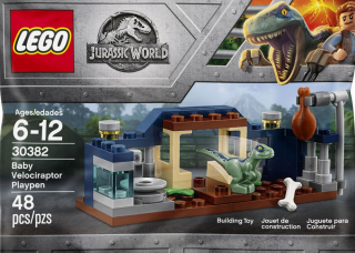 Jurský svet - Lego Jurysic World 30382 Detské ihrisko Weielaciaraptor