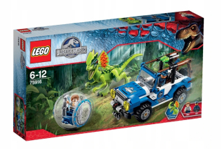 Jurský svet - Lego Jursic World 75916 V skutočnosti Dilofosaur