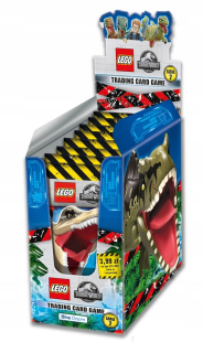 LEGO JURASSIC WORLD CARDS SÉRIA 2 10 vrecúšok po 50 kariet