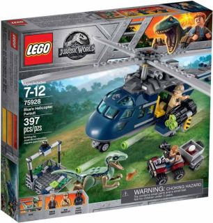 Jurský svet - Lego Jurassic World 75928 - Chase po vrtuľníku