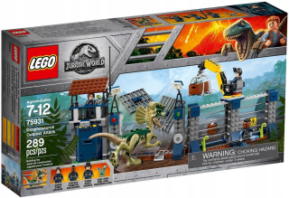 Jurský svet - Lego Jurysic World - 75931 Attack Divafosaura - Nový