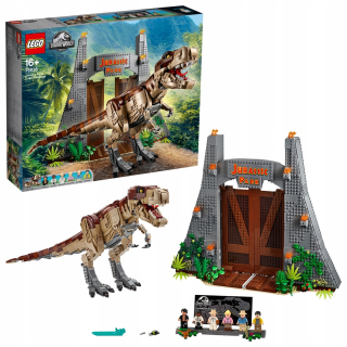 Jurský svet - Lego Jurassic World, stavebné bloky Tyrannosaur Attack, 75936