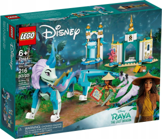 Lego princezná Disney Raya a Dragon Sisu 43184