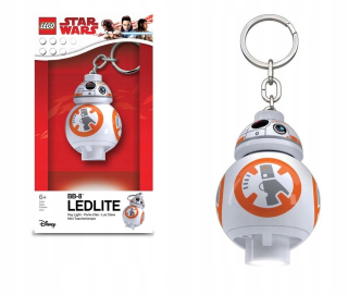 STAR WARS - Lego LED Kľúčenka Kľúčenka Figúrka Bashight Star Wars BB-8