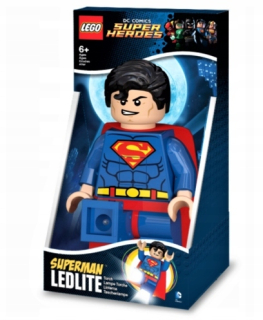 Superman - Lego LED figúrka baterky super hrdinov superman