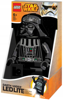 STAR WARS - LEGO LED LAMP FLATHLIGHT STAR WARS DARTH VADER 20CM