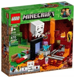 MINECRAFT - Lego Minecraft 21143 néru portál NOVINKA