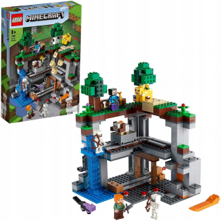 MINECRAFT - Lego Minecraft Prvé dobrodružstvo 542el. 21169 8