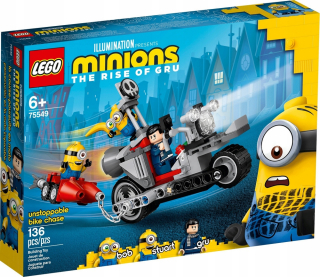 Mimoni - Lego Minionki 75549 Nezastaviteľný motocykel