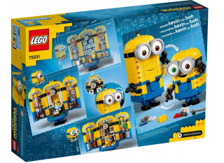 Mimoni - Lego Minions z blokov a ich hniezda