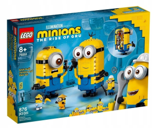 Mimoni - Lego Minions - Minions blokov a Slot 75551