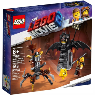 BATMAN -  Lego Movie 2 70836 Batman a oceľ