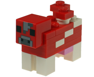 MINECRAFT - Lego Minecraft Krava Figúrka 21116 Mooshroom Cow