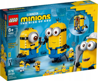 Mimoni - Lego Minions Minions z podložiek svojho hniezda 75551
