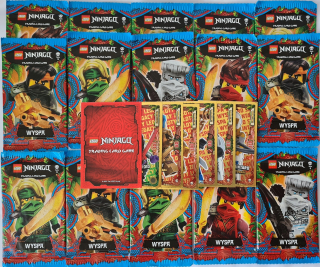 Lego Ninjago 6 Card ISPA 100/Sasters 20 + zlato