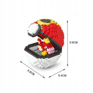 Pokémoni - Lego pokemon figúrka pokeball pikachu veľa návrhov