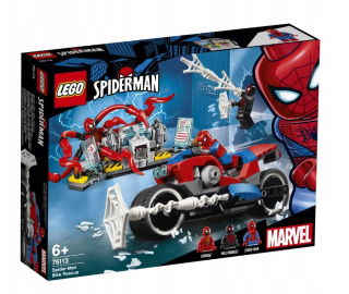 SPIDERMAN - LEGO Chase Motorcycle Spider-Mana 76113 Motocykel