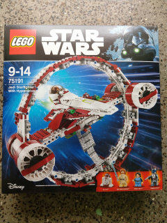 STAR WARS - Lego Star Wars 75191 Jedi StarFighter Hypernapęde