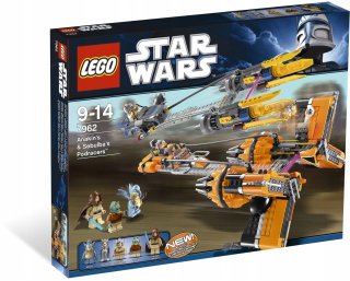 STAR WARS - Lego Star Wars Anakin & Sebulba Podracers 7962