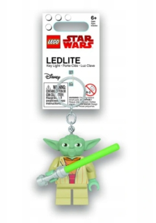 STAR WARS - Lego Star Wars Keychain Svietidlo Yoda LGL-KE122