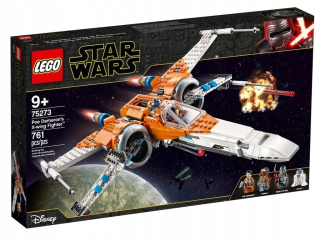 STAR WARS - Lego Star Wars bojovník x-wing poe darerona, lego