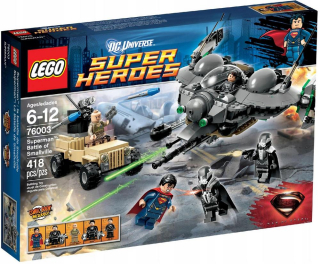 Superman - Lego Super Heroes 76003 Superman General Zod Battle