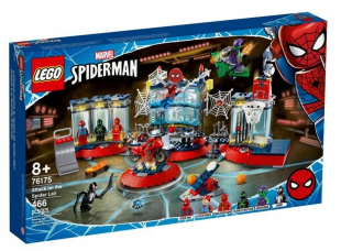 SPIDERMAN - Lego Super Heroes Hideout Attack Spider-Mana 76175
