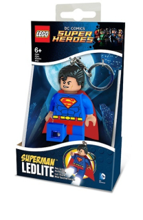 Superman - Lego Super Heroes Keychain LED Superman Lgl Ke39
