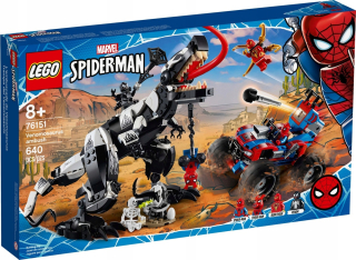SPIDERMAN - Lego Super Heroes - Clash s venomozaurom 76151