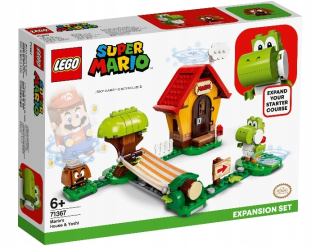 Super Mario - Lego Super Mario Yoshi a House Mario Set 71367