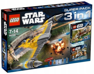 STAR WARS - Lego Star Wars 66396 Super Pack 3IN1 7877 7929 7913
