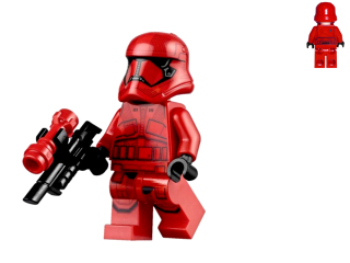 STAR WARS - Lego Starwars - Leader Sith Trooper + Blaster 75256